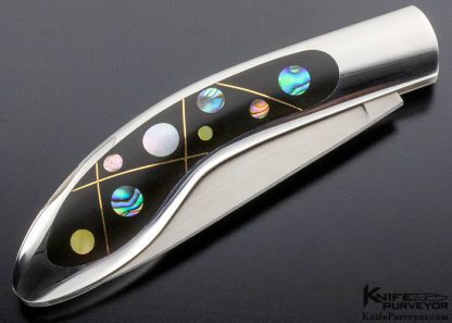 Hirumi Hirayama Custom Knife Multi-Inlay Lockback - Image 5