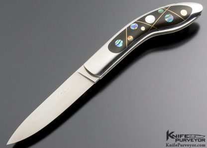 Hirumi Hirayama Custom Knife Multi-Inlay Lockback