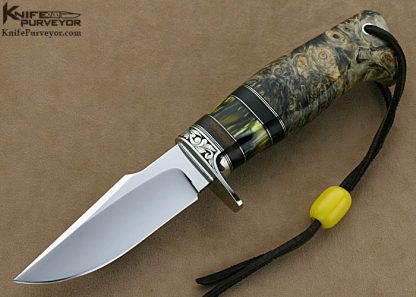D'Holder Custom Knives Natchez Engraved by Pat Holder