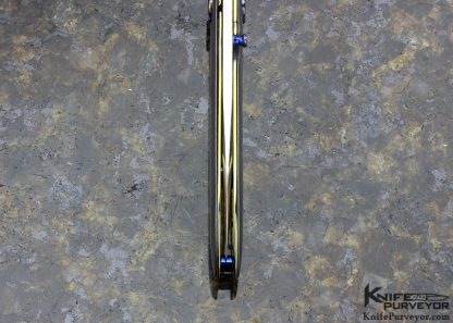 Howard Hitchmough Custom Knife Michael Walker Bullet Inspired Liner Lock - Image 6