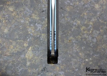 Howard Hitchmough Custom Knife Carbon Fiber & Titanium Lockback - Image 6