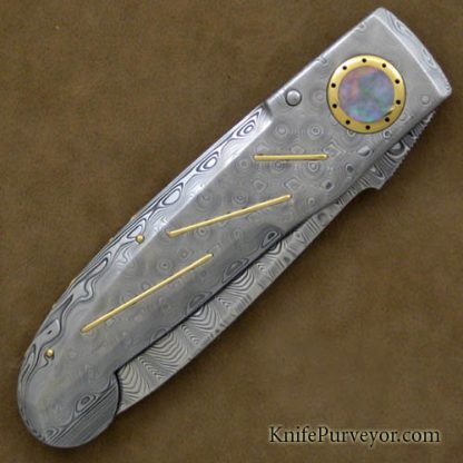 Howard Hitchmough Custom Knife Award winning Damateel Linerlock - Image 3