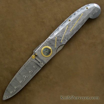 Howard Hitchmough Custom Knife Award winning Damateel Linerlock