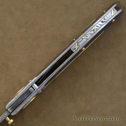 Howard Hitchmough Custom Knife Award winning Damateel Linerlock - Image 4