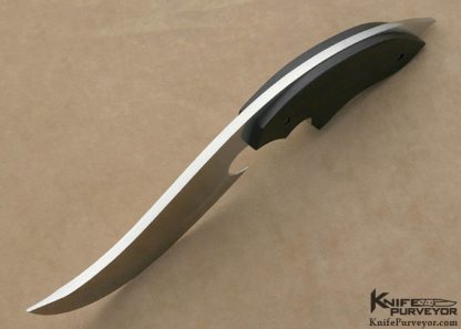 Howard Viele Custom Knives African Blackwood Fantasy Fighter - Image 3