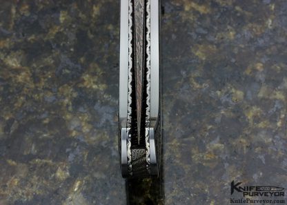 John W. Smith Custom Knife 2007 AKI Sole Authorship Sunburst Linerlock - Image 6