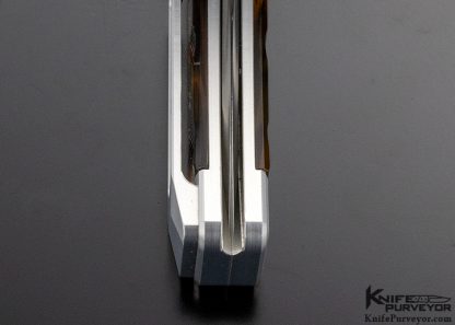 James Brothers Custom Knife Chyenne Amber Tanto - Image 6