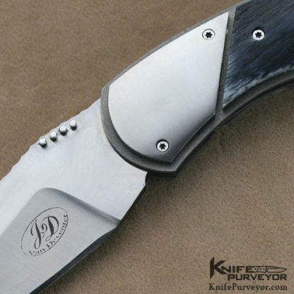 JD van Deventer Custom Knife Giraffe Bone Gents Claw - Image 2