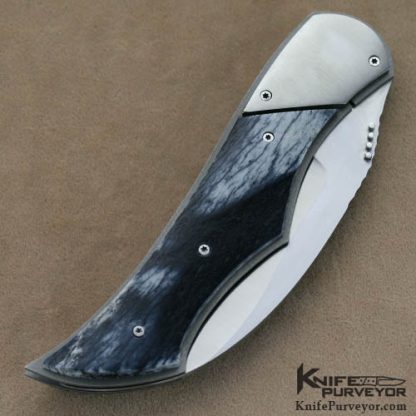 JD van Deventer Custom Knife Giraffe Bone Gents Claw - Image 3