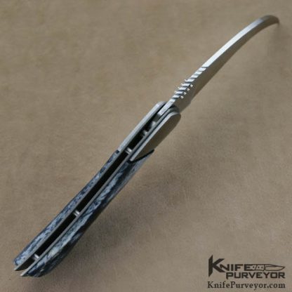 JD van Deventer Custom Knife Giraffe Bone Gents Claw - Image 4
