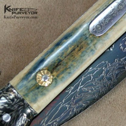 Jean Pierre Veysseyre Custom Knife Mammoth "Straight Laguiole" Slip Joint - Image 5