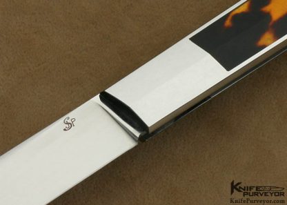 Jean Pierre Sucheras Custom Knives Exotic Material Interframe Midlock Dagger - Image 2