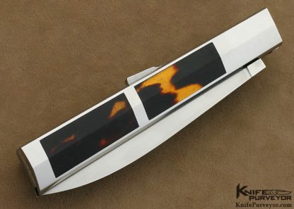 Jean Pierre Sucheras Custom Knives Exotic Material Interframe Midlock Dagger - Image 3