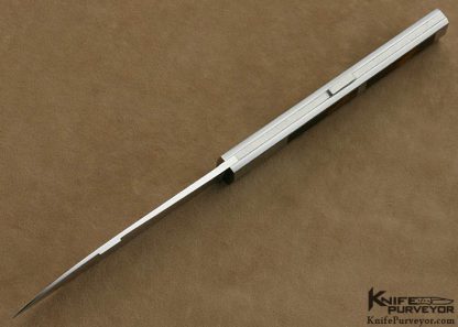Jean Pierre Sucheras Custom Knives Exotic Material Interframe Midlock Dagger - Image 4