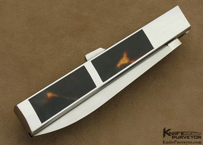 Jean Pierre Sucheras Custom Knives Exotic Material Interframe Midlock Dagger - Image 5