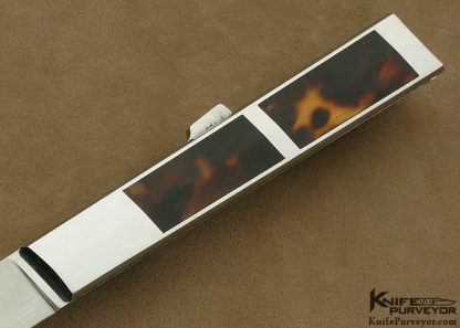 Jean Pierre Sucheras Custom Knives Exotic Material Interframe Midlock Dagger - Image 4