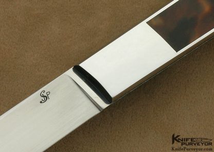 Jean Pierre Sucheras Custom Knives Exotic Material Interframe Midlock Dagger - Image 2