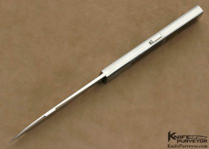 Jean Pierre Sucheras Custom Knives Exotic Material Interframe Midlock Dagger - Image 6