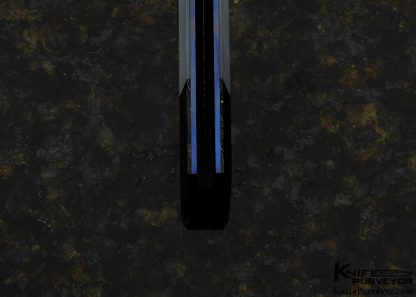 Jeff Chaffee Custom Knife Pearl & Damascus Stiletto Linerlock - Image 6