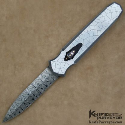 Jeff Harkins Custom Knife Sole Authorship Engraved Triton OTF Automatic