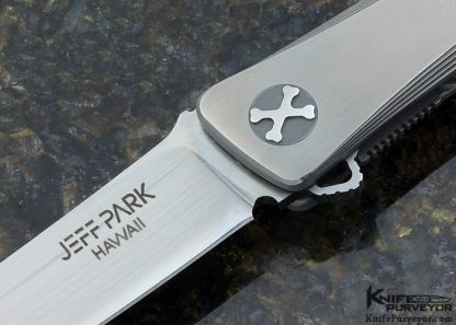 Jeff Park Custom Knife "Mini Bones" Flipper - Image 2