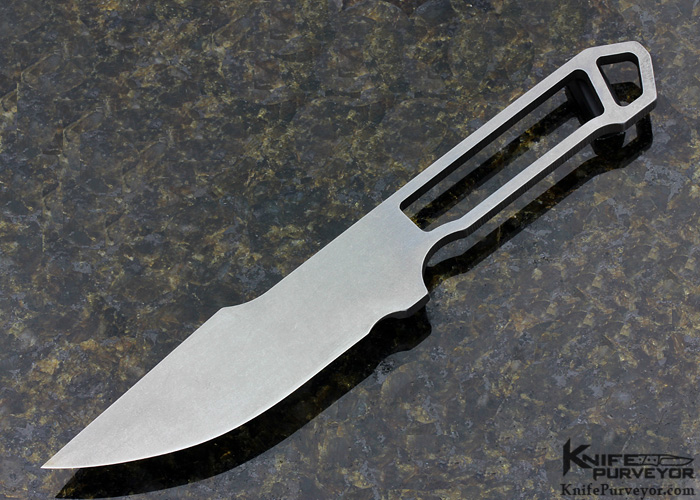 Jeremy Horton Custom Knife 3V XL Skeletonized Integral Fixed Blade