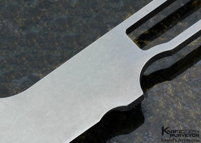 Jeremy Horton Custom Knife 3V XL Skeletonized Integral Fixed Blade