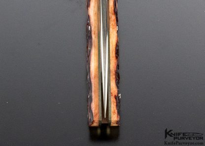 Jess Horn Custom Knife Baby Horn Jigged Bone #078 Lockback - Image 8