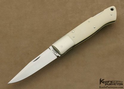 Jess Horn Custom Knife  Pocket Fighter Front