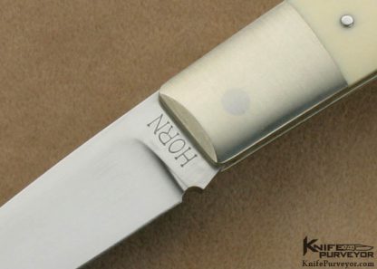 Jess Horn Custom Knife 1978 Kansas City Lockback - Image 2