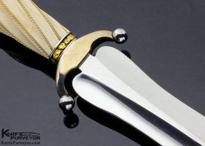 Jim Ence Custom Knife Leaf Point Spear Tip #90 - Image 4