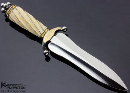 Jim Ence Custom Knife Leaf Point Spear Tip #90 - Image 3