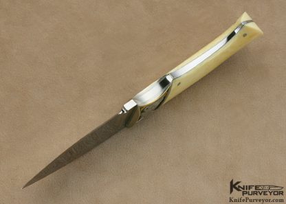 Jim Ence Custom Knife Ogawa Engraved Boot Knife - Image 6