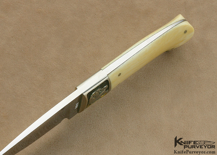 Jim Ence Custom Knife Ogawa Engraved Boot Knife - Image 5