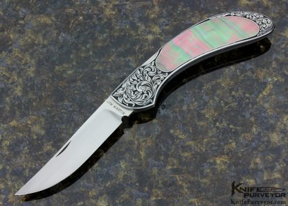 Sole Authorship Engraved Jim Martin Black Lip Pearl