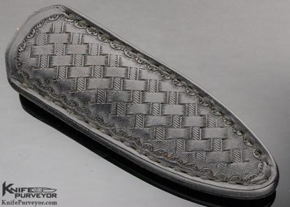 Jim & Joyce Minnick Custom Knife Push Dagger with Sheath - Image 7