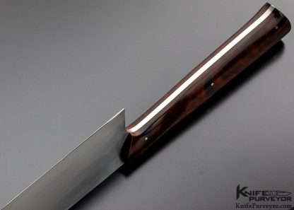 Jim Siska Custom Knife Cocobolo Chef's Knife - Image 7