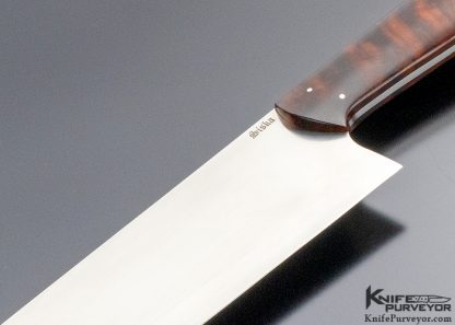 Jim Siska Custom Knife Cocobolo Chef's Knife - Image 2