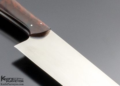Jim Siska Custom Knife Cocobolo Chef's Knife - Image 4