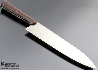 Jim Siska Custom Knife Cocobolo Chef's Knife - Image 3