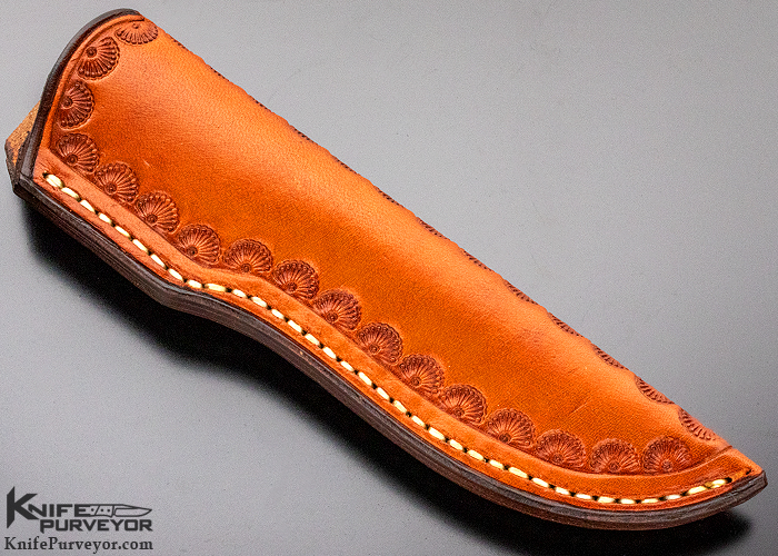 Joel Chamblin Custom Knife Jim Small Engraved SR Johnson Classic Hunter - Image 7
