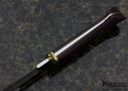 Jimmy Lile Custom Knife Micarta Chute Knife - Image 5