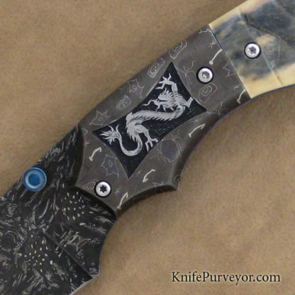 Jody Muller Custom Knife Sole Authorship "Nightmare Tribute" Linerlock - Image 2