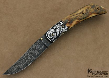 Jody Muller Custom Knife Sole Authorship Engraved Journeyman Smith Linerlock