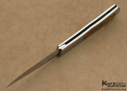 Joe Kious Custom Knife Biggs Jasper Interframe Lockback Folder - Image 6
