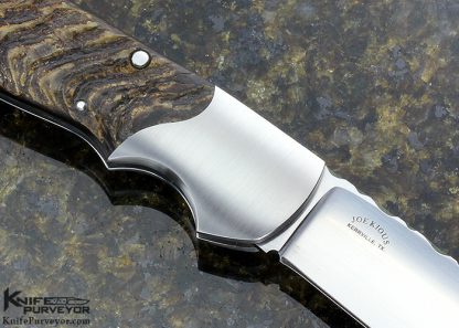 Joe Kious Custom Knife Rams Horn Lockback Interframe - Image 8