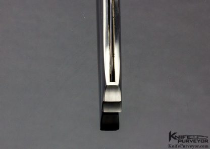 Joe Kious Custom Knife Blacklip Pearl Lockback Dagger - Image 7