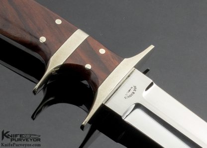 Joe Kious Custom Knife Cocobolo "Stormbringer" Subhilt Dagger - Image 4