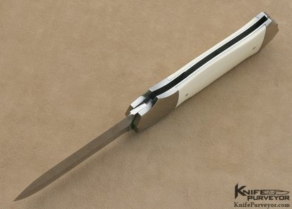 Joe Kious Custom Knives Front Lock Dagger - Image 6