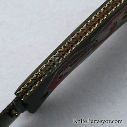 Joe Olson Custom Knife Sole Authorship Fender Stratocaster - Image 5